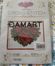 Cross stitch Kit  RED ROSES