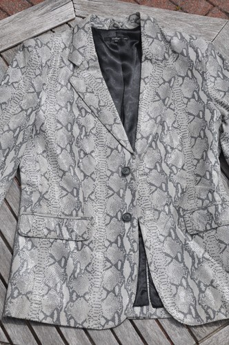 Leather mock snake - h&m,