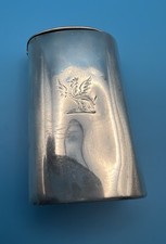 Victorian Hallmarked Silver Vesta Case with Griffin Decoration George Unite 1869