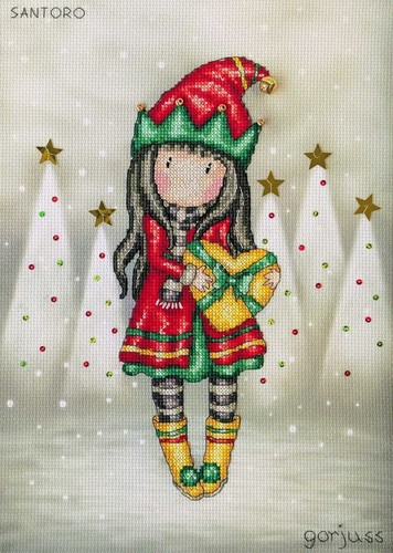 Jingle belle gorjuss cross - belle,