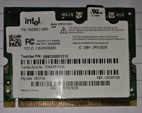 Pa3362u 1mpc toshiba - pa3362u-1mpc,