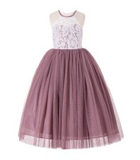 Halter Flower Girl Dress Lace