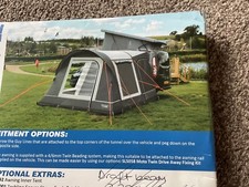 CampTech Moto Monarch AIR 280 x 355cm Drive-Away AIR Inflatable Motorhome Awning