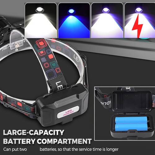 20000lm led camping headlamp - led,