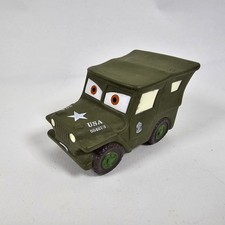 Sarge Cars Disney Pixar Bath Buddies PVC Toy Jeep Car
