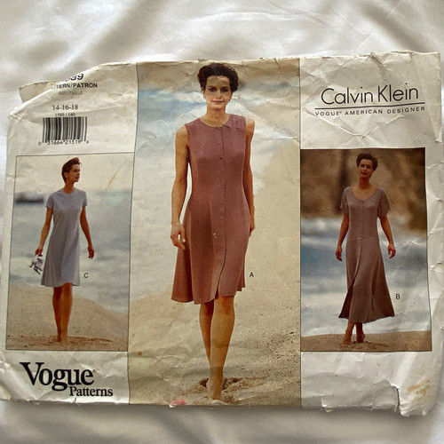 Vogue patterns calvin klein - vogue,