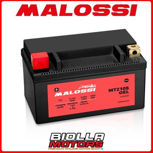 Mtz10s malossi gel battery - mtz10s,