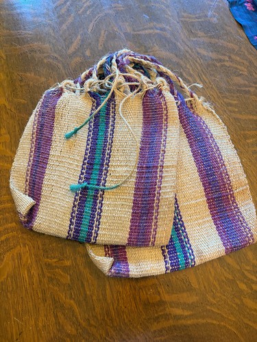 Vintage guatemalan jute market - guatemalan,
