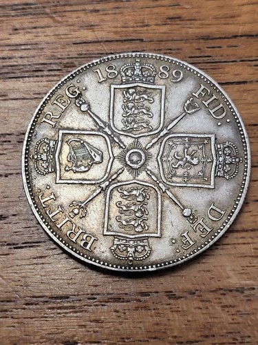 1889 double florin high - florin, –