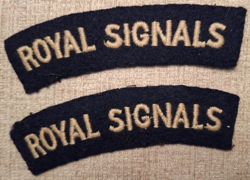 Royal signals cloth - royal,