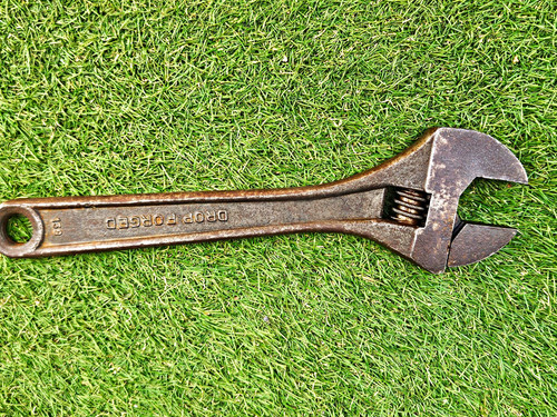 Vintage vickers 10in steel - vickers,