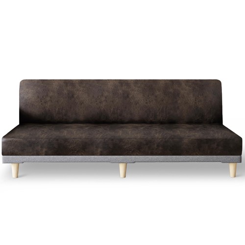 Leather like stretch - stretch, futon