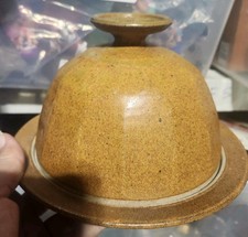Cheese Dish Plate Hand thrown