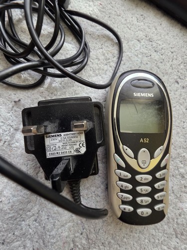 Siemens a52 grey - -, grey/black