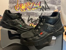 MEN'S BLACK KICKERS MOCCASIN