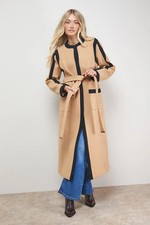Oasis Camel Coat Womens