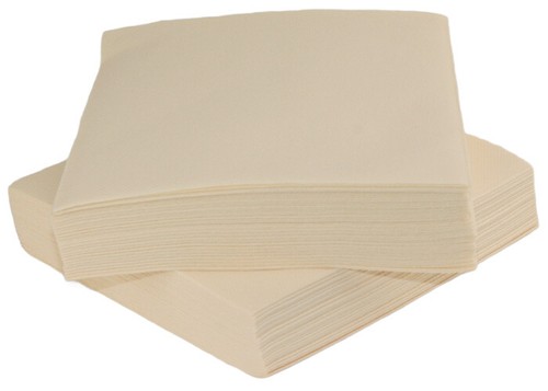 Champagne disposable napkins - champagne,