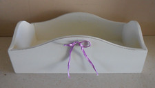 Wooden Letter Rack Holder Desk Tidy Box  Unused