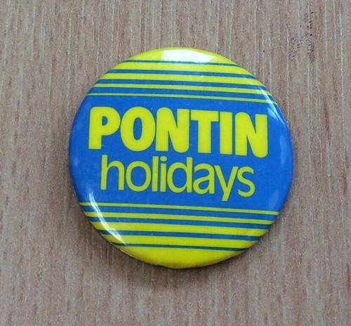 Vintage button badge - badge, pontin