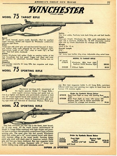 1960 print winchester - 1960, ad