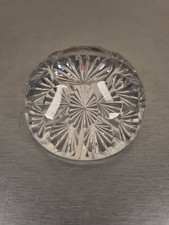 Lead Crystal Glass Art Domed