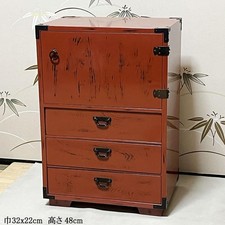 Negoro Lacquer Small Chest