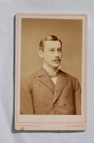 Cdv handsome 19th century - handsome,