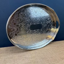 VINTAGE SHEFFIELD CHASED OVAL