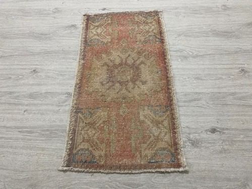 Vintage turkish wool rug - wool,
