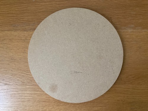 Mdf wooden disc - mdf,