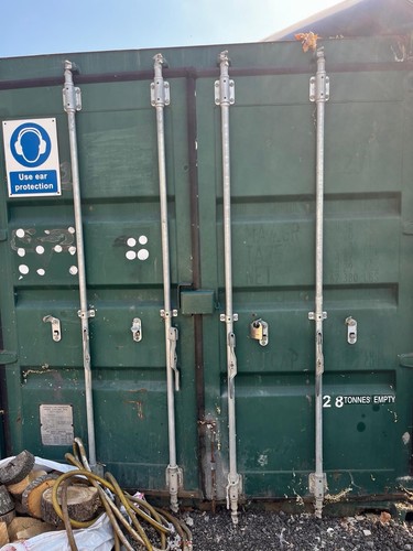 20x8 green metal shipping - ft.,