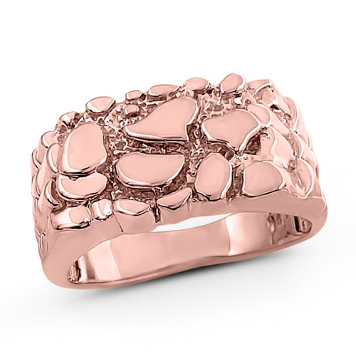 Solid 14k rose - 14k, nugget