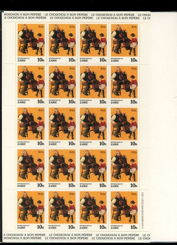 1981 norman rockwell zaire - 1981,