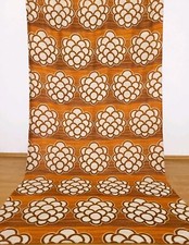 2 vintage fabric curtains