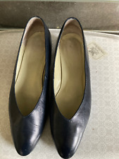 Vintage Shoes Ladies Navy Blue