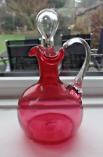 ANTIQUE CRANBERRY GLASS