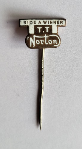 Vintage enamel norton - vintage,