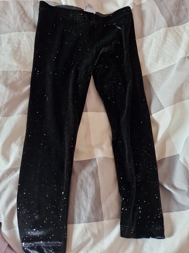 Girls sparkly black velvet - girls,