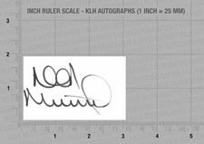 Don Hutchison Hand Signed Card