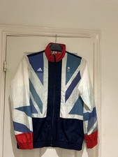 Adidas Team GB London 2012 Olympic Jacket - Full Zip Windbreaker Style