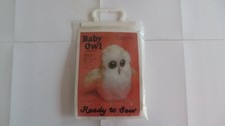 UNUSED MINICRAFT BABY OWL  SEWING KIT
