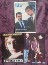 BLUR Parklife PAUL WELLER Stanley Road Indie Britpop Postcards lot heroes spc280
