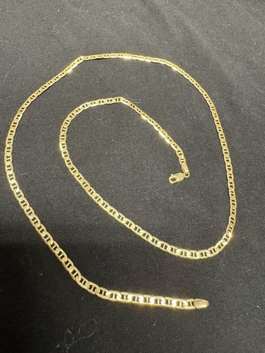 14k solid gold necklace - 14k,