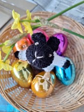 1 x Hand Knitted bunny rabbit
