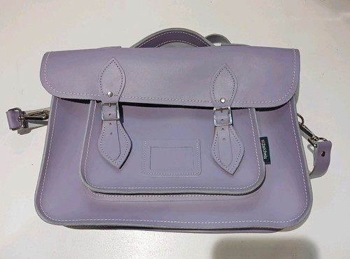 Zatchels purple leather - zatchels, uk