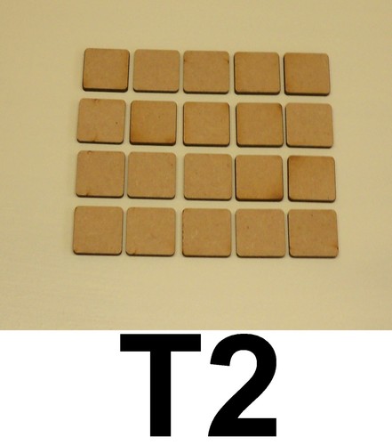 Scrabble tiles laser cut - x,