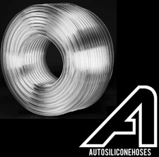 CLEAR PVC FLEXIBLE TUBING FISH POND HYDROPONICS PLASTIC HOSE WATER PIPE TUBE UK