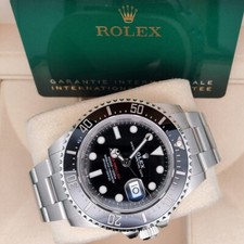 Rolex Sea-Dweller 43mm Red Line 50th Anniversary 126600 Steel Watch Box Papers