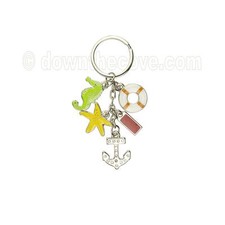 Nautical Charms Keyring / Key