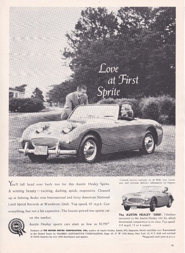 1960 austin healey bug - 1960, or